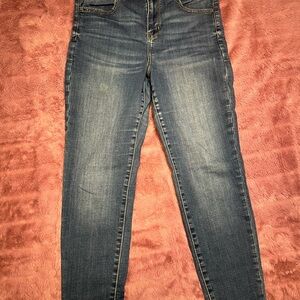 American Eagle Outfitters Dark Blue Skinny Jeans
